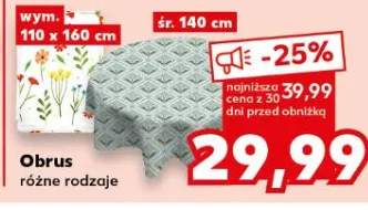 Obrus różne rodzaje