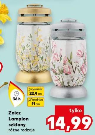 Znicz Lampion szklany różne rodzaje