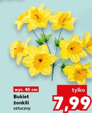 Bukiet żonkili sztuczny