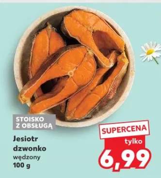 Jesiotr dzwonko wędzony