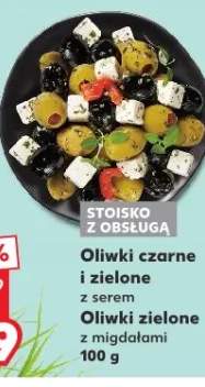 Oliwki czarne zielone z serem 