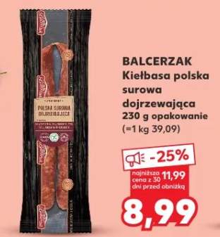 Kiełbasa polska surowa dojrzewająca