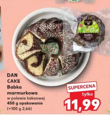 Babka marmurkowa w polewie kakaowej
