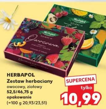 Zestaw herbat owocowy, ziołowy