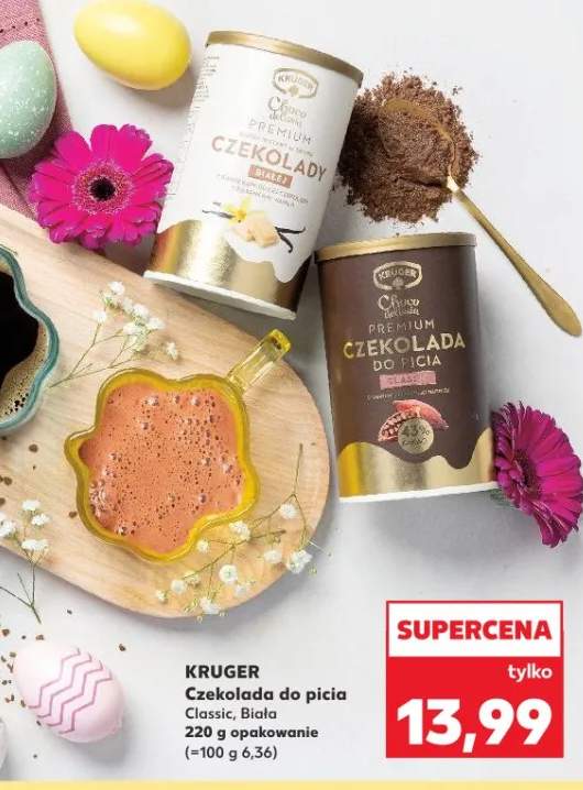 Czekolada do picia Classic, Biała