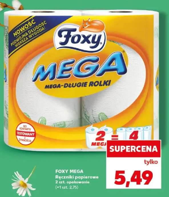 Ręczniki papierowe mega-długie rolki