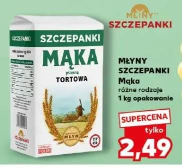 Mąka tortowa różne rodzaje