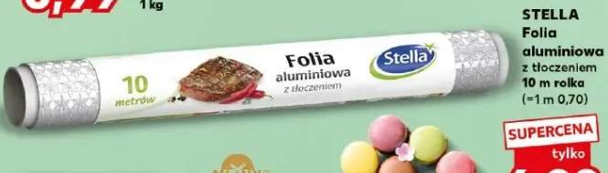 Folia aluminiowa z tłoczeniem