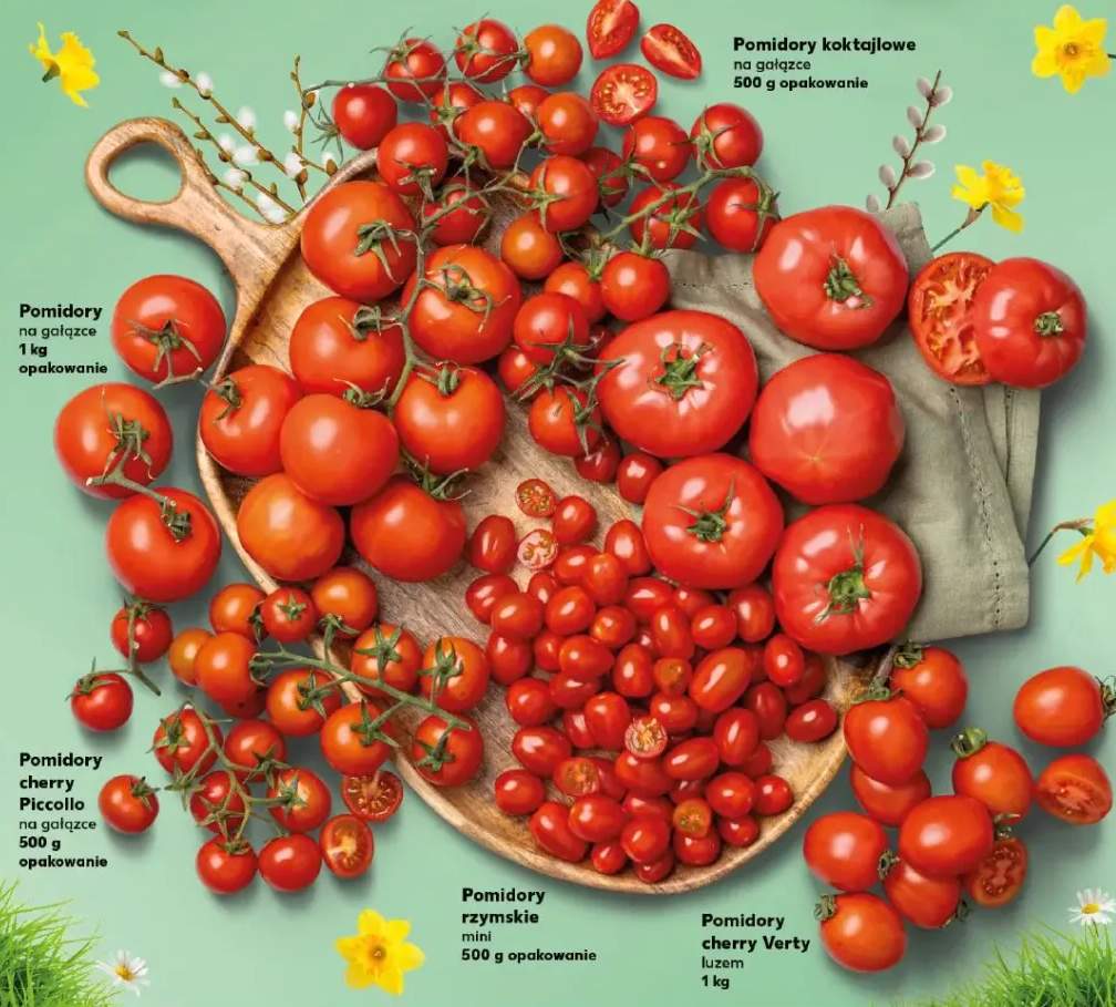 Pomidory na gałązce