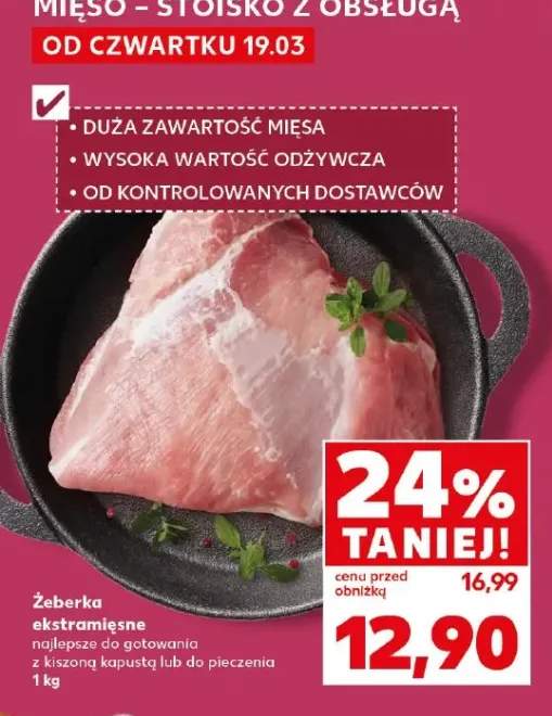 Żeberka ekstramięsne