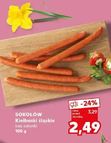 Kiełbaski śląskie bez osłonki