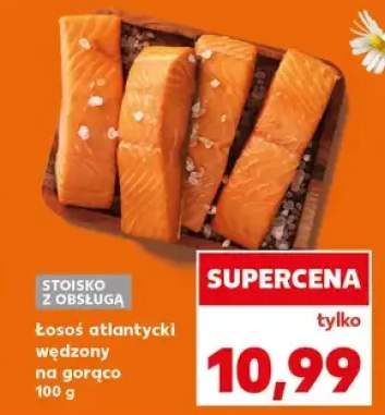 Łosoś atlantycki wędzony na gorąco