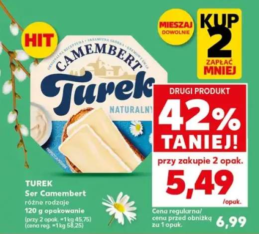 Ser Camembert różne rodzaje