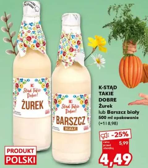 Żurek lub Barszcz biały