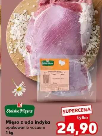 Mięso z uda indyka opakowanie vacuum