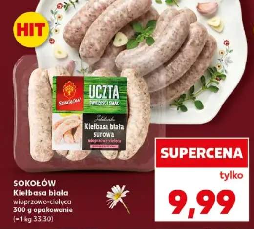 Kiełbasa biała wieprzowo-cielęca