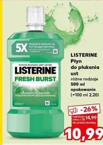 Płyn do płukania ust różne rodzaje