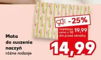 Mata do suszenia naczyń różne rodzaje