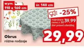 Obrus różne rodzaje
