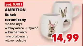 Kubek ceramiczny można myć w zmywarce i używać w kuchenkach mikrofalowych, różne rodzaje