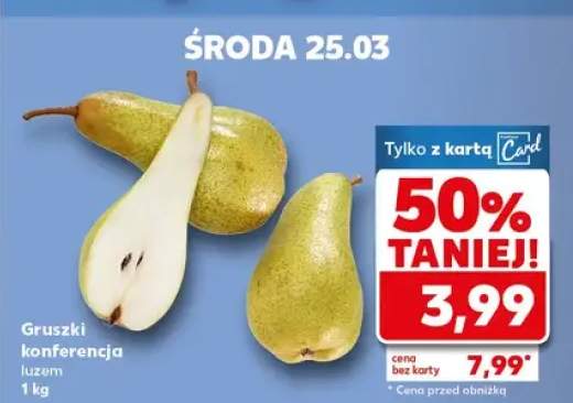 Gruszki konferencja luzem