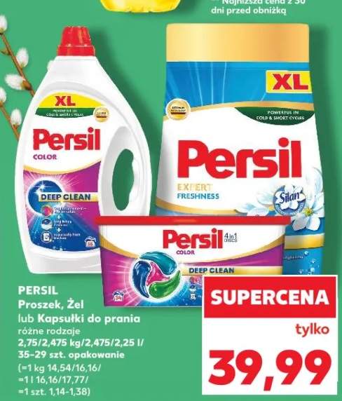 Proszek, Żel lub Kapsułki do prania różne rodzaje