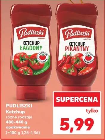 Ketchup różne rodzaje
