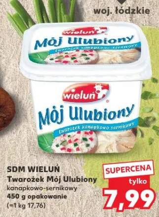 Twarożek Mój Ulubiony kanap-sernikowy