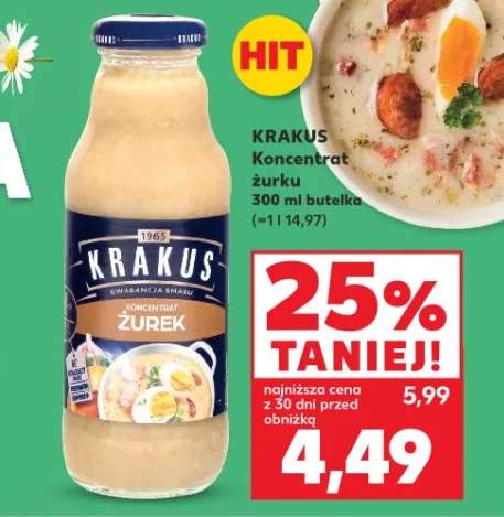 Koncentrat żurku na butelkę