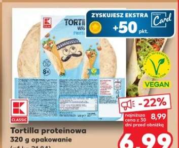 Tortilla proteinowa