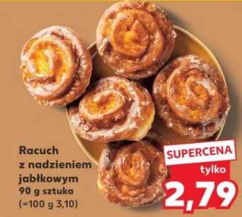 Racuch z nadzieniem jabłkowym