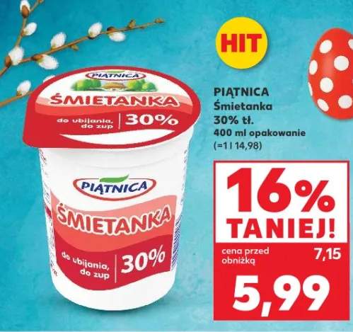 Śmietanka 30% tł.