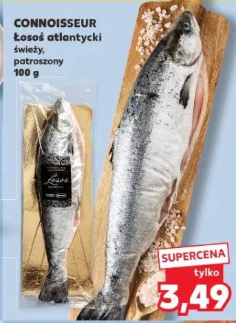 Łosoś atlantycki świeży, patroszony