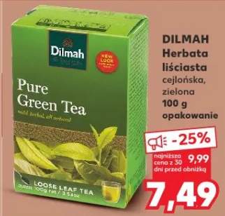 Herbata liściasta cejlońska, zielona