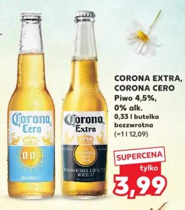 Piwo 4,5%, 0% alk. bezzwrotna