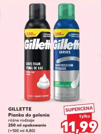 Pianka do golenia różne rodzaje