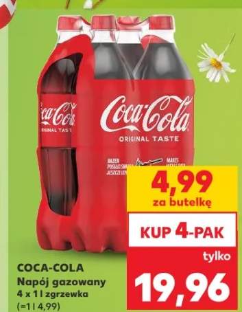 Napój gazowany mix 1 l zgrzewka