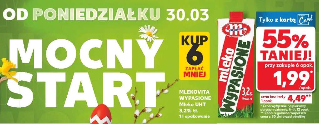 Mleko wypasione UHT 3,2% tł.