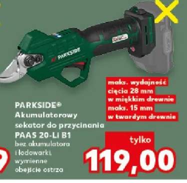 Akumulatorowy sekator do przycinania PAAS 20-Li B1