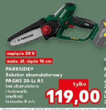 Sekator akumulatorowy PAGHS 20-Li A1