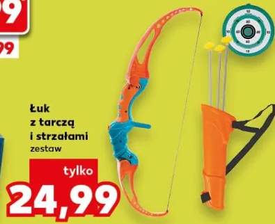 Łuk z tarczą i strzałami zestaw