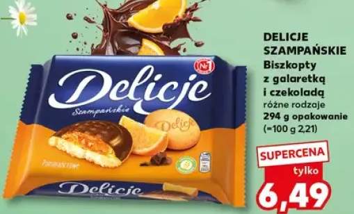 Biszkopty z galaretką i czekoladą różne rodzaje