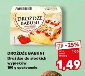 Drożdże do słodkich wypieków