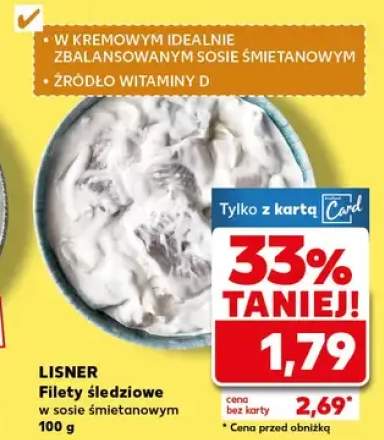 Filety śledziowe w sosie śmietanowym