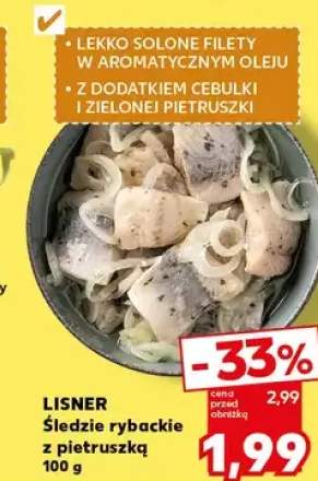 Śledzie rybackie z pietruszką