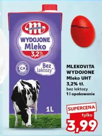 Mleko UHT 3,2% tł. bez laktozy
