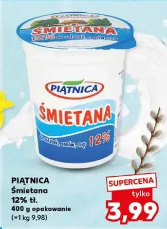 Śmietana 12% tł.