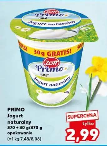 Jogurt naturalny 370 + 30 g