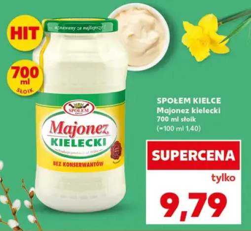 Majonez kielecki 700ml słoik