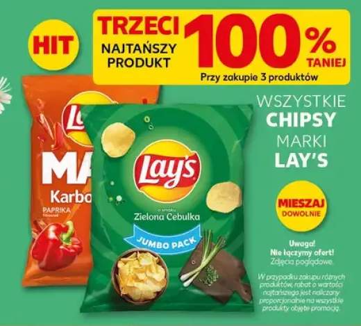 Chipsy marki Lay's